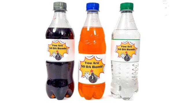 Free Printable Bottle Labels for a Soda Gift - The Crafty Blog Stalker