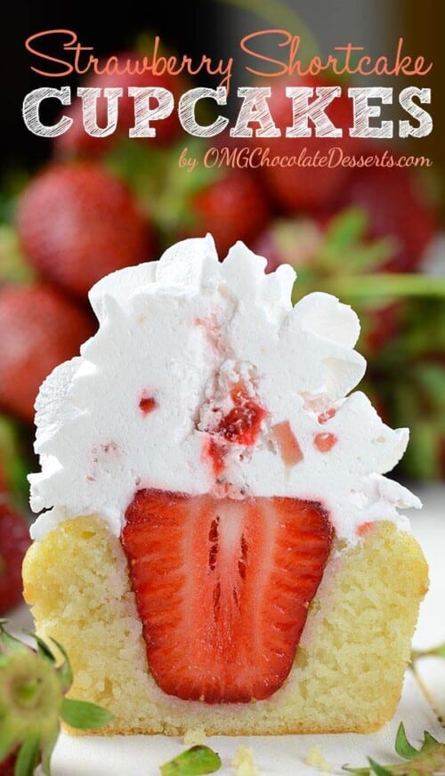 Strawberry Shortcake Cupcake