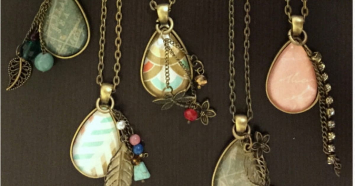 how to make charms for necklaces