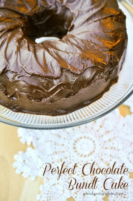 Perfect Chocolate Bundt Cake