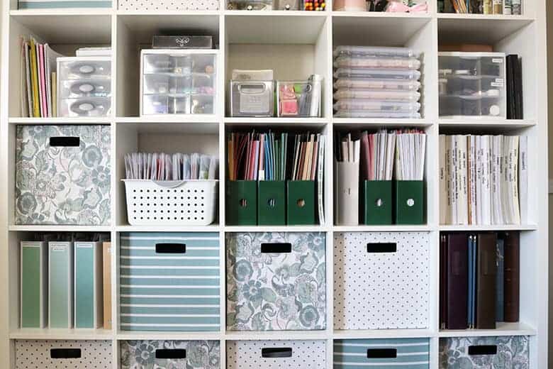 How to Organize Scrapbook Paper (and Scraps!) - Aubree Originals