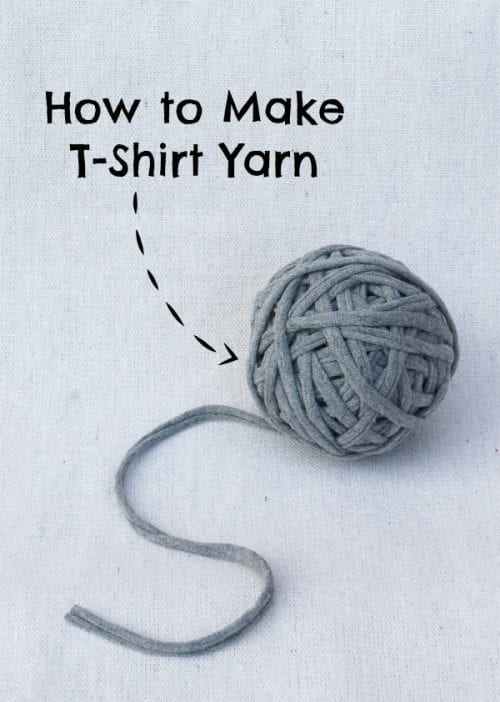 How to Make T-Shirt Yarn