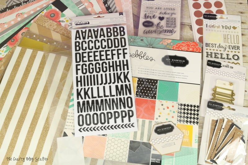 Jen Hadfield paper crafting supplies