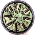 Mint Oreo Ice Cream Pie.