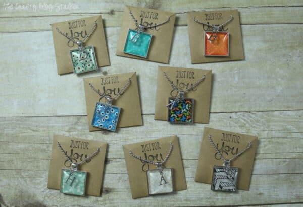 How to Make a Monogram Charm Necklace - The Crafty Blog Stalker