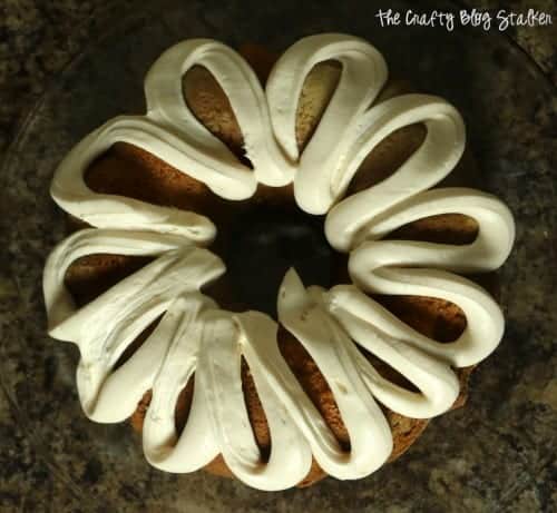 How to Make a Pumpkin Bundt Cake Recipe, a tutorial featured by top US craft blog, The Crafty Blog Stalker.