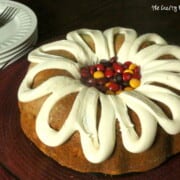 How to Make a Pumpkin Bundt Cake Recipe | Easy DIY Recipe Tutorial Idea | Fall Parties | Entertaining | Autumn | M&Ms| Dessert | ad