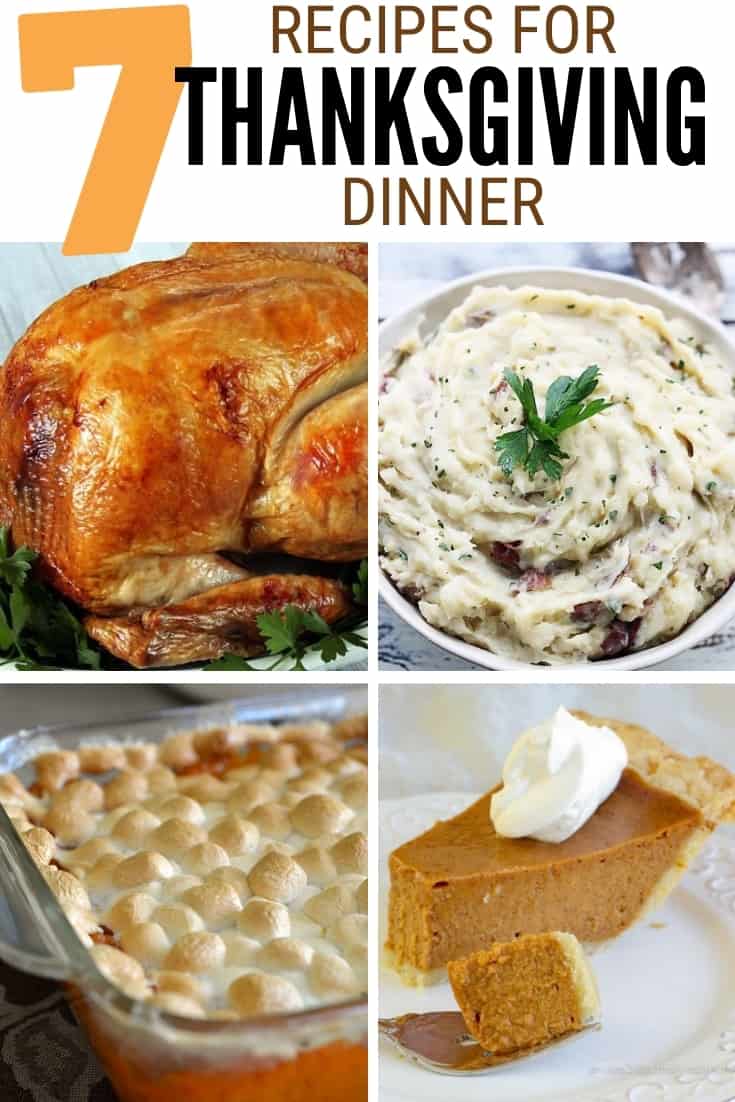 7 Recipes for Thanksgiving Dinner | The Crafty Blog Stalker