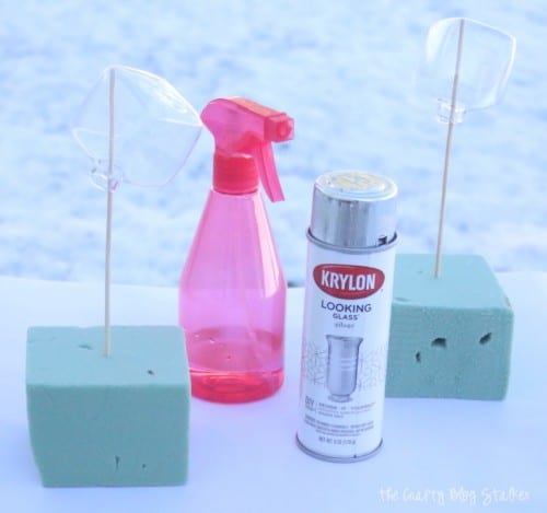 How to Make Mercury Glass Ornaments, a tutorial featured by top US craft blog, The Crafty Blog Stalker.