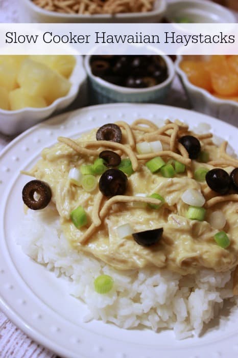 Slow Cooker Hawaiian Haystacks