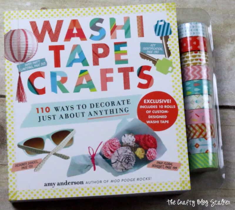 How to Make a Washi Tape Cell Phone Cover, a tutorial featured by top US craft blog, The Crafty Blog Stalker.