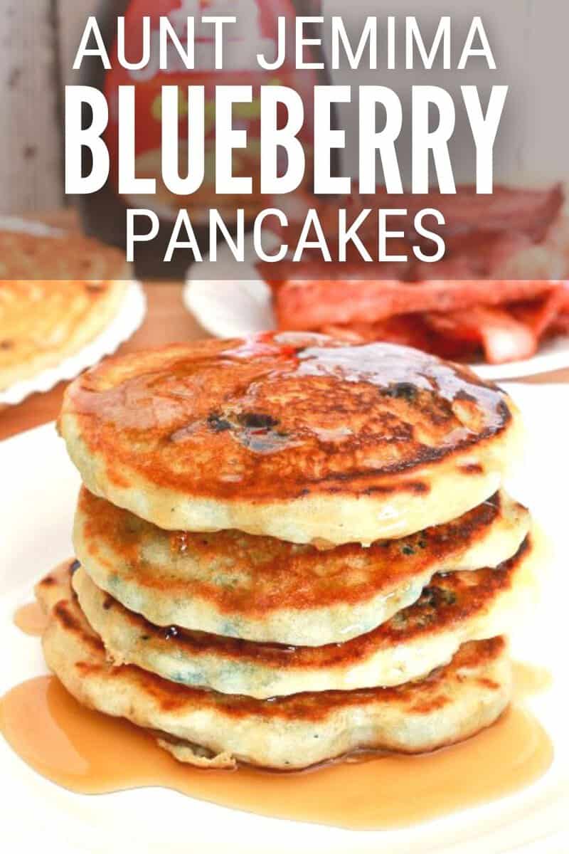 How to Make Easy StepbyStep Aunt Jemima Blueberry Pancakes