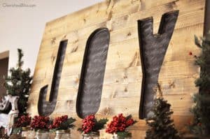 Build this DIY Christmas Joy Sign for UNDER $15! A great addition to your Christmas Decor