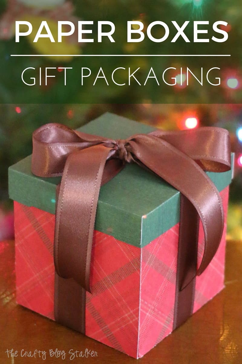 Wrap your Christmas Present in a beautiful paper box. Handmade gift packaging is great for all of your gift-giving needs. Even how to tie a bow for the top!