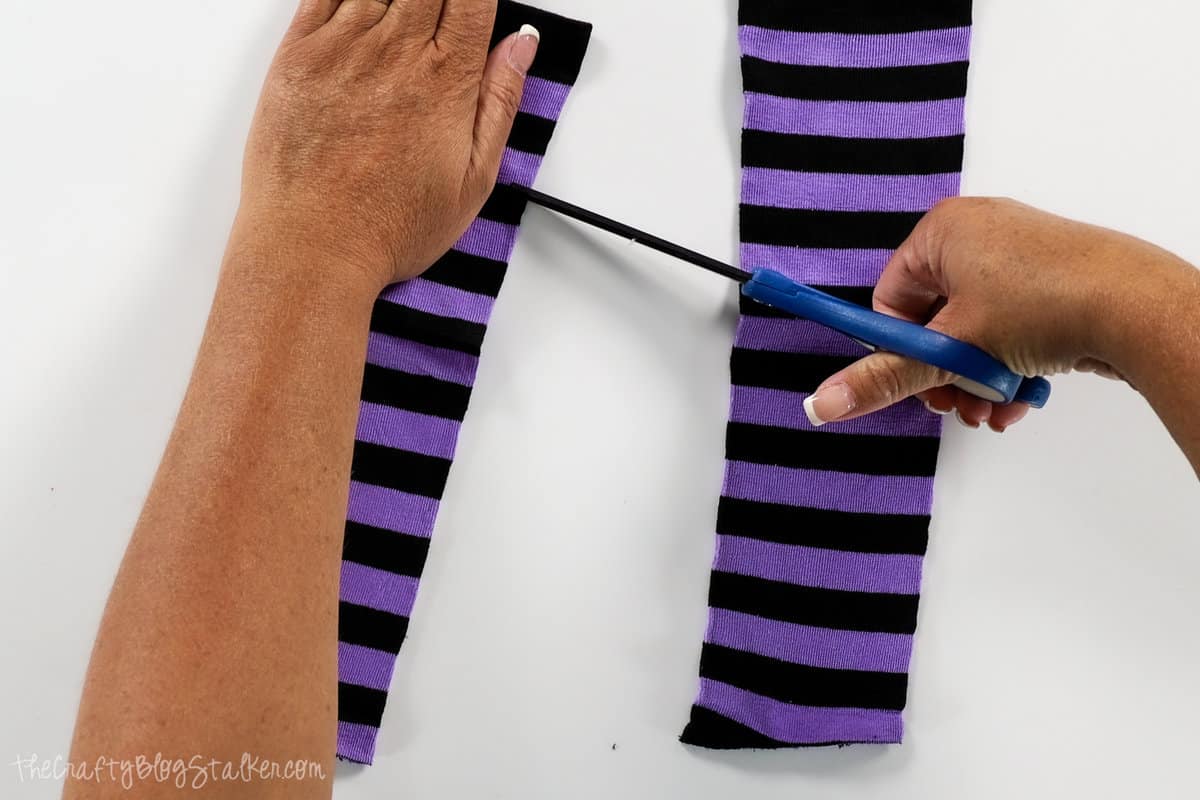 How to Make Fingerless Gloves with Socks 