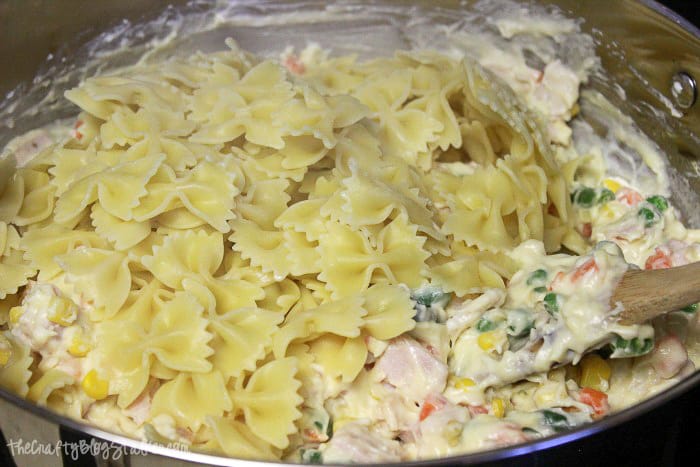 How to Make Creamy Turkey with Noodles - The Crafty Blog Stalker