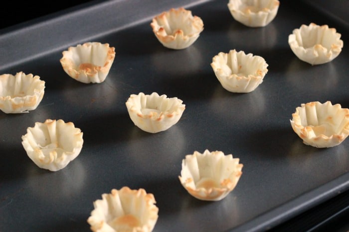Baked Fillo Cups