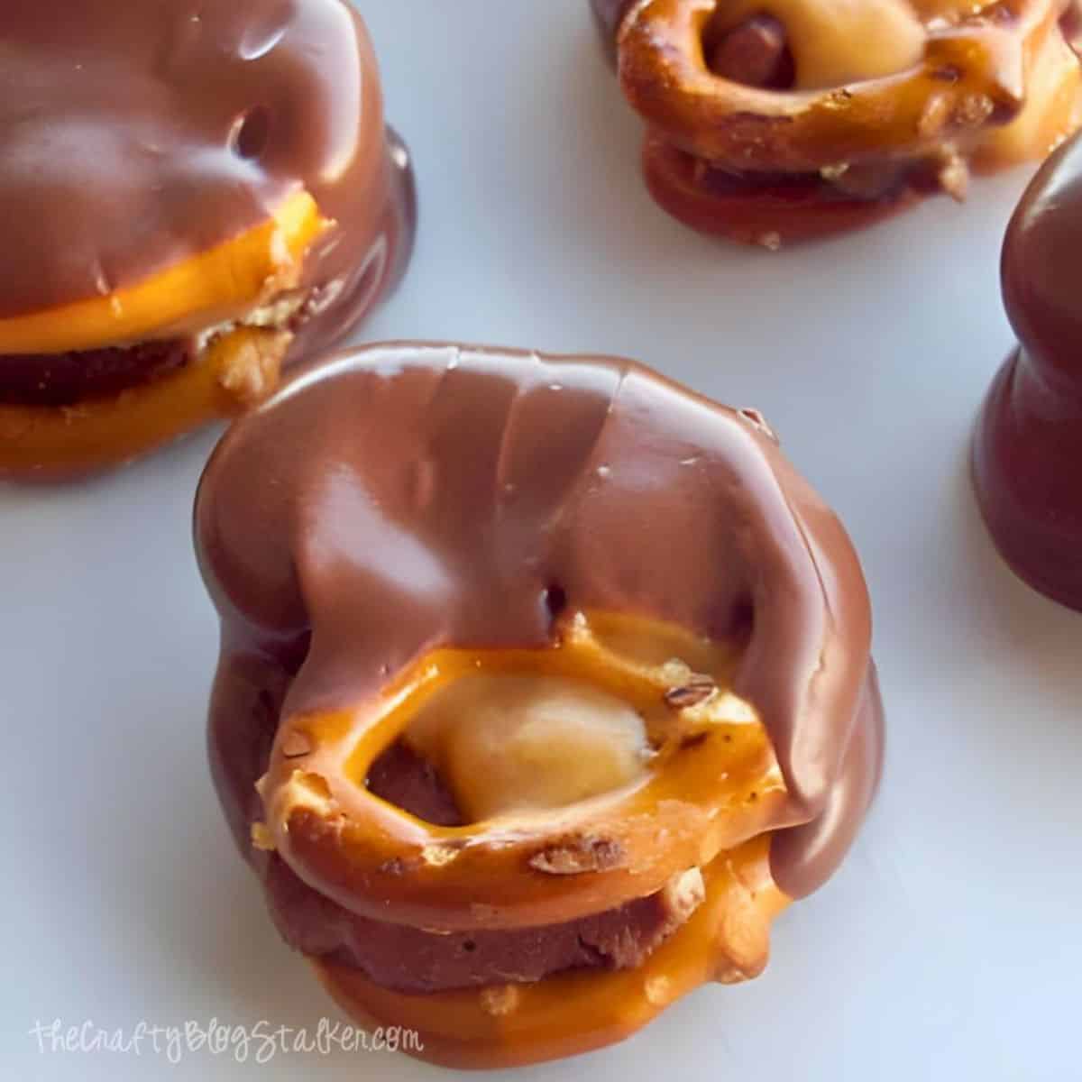 Snickers pretzel bites.
