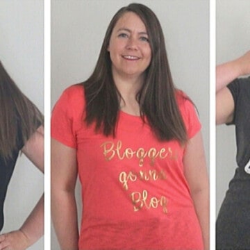 How to Design Trendy T-Shirts with Cricut, a tutorial featured by top US craft blog, The Crafty Blog Stalker.