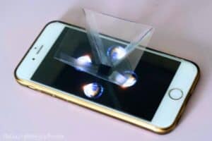 How to Make a Hologram Using a Phone - The Crafty Blog Stalker