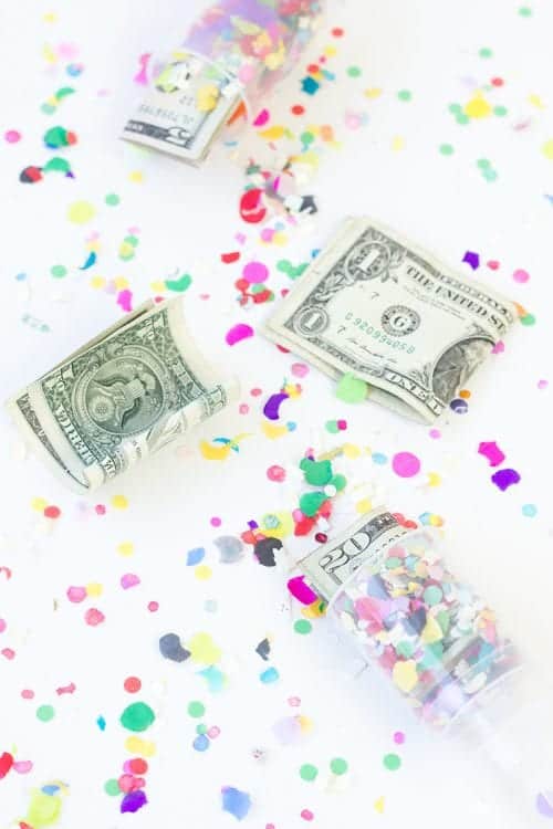 Surprise Money Confetti Popper