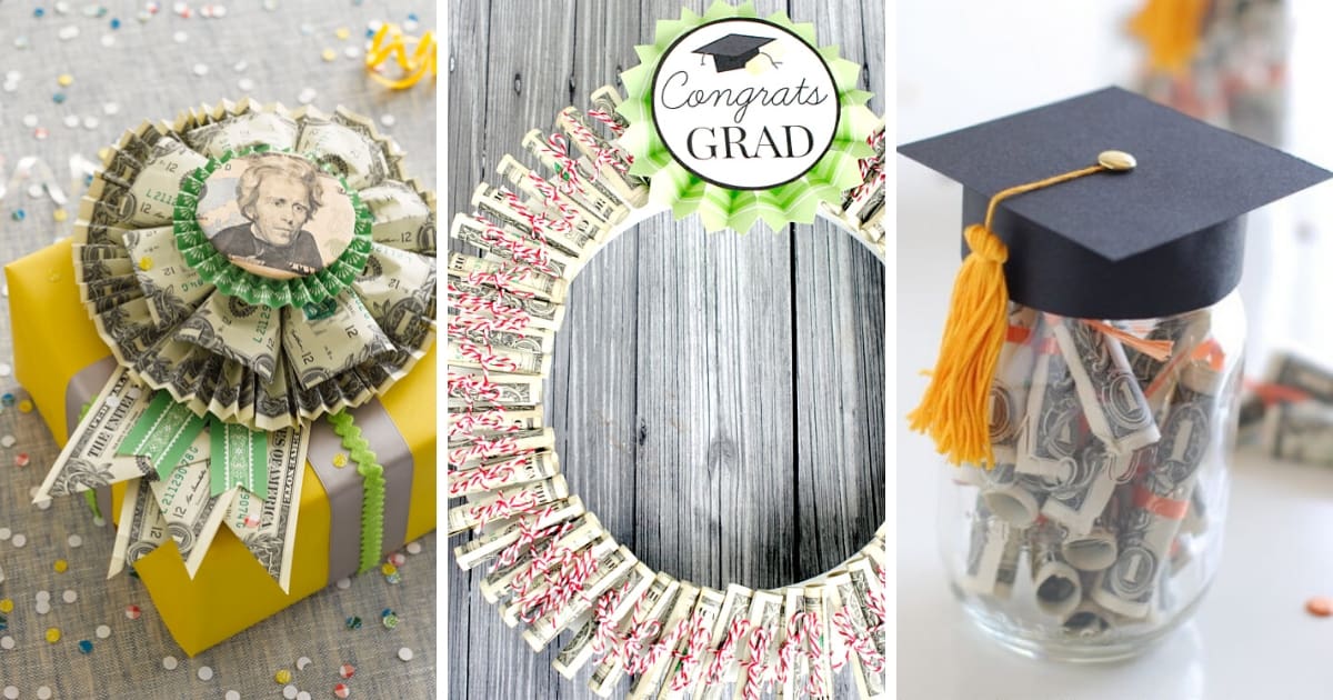 20 Cute Graduation Money Gift Ideas The Crafty Blog Stalker