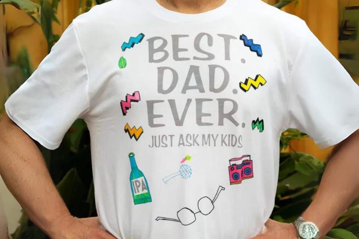 Best Dad Ever Shirt.
