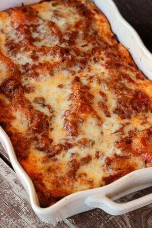 How to Make a Three Cheese Lasagna with Ground Beef