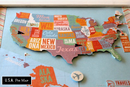 20 Ideas for Decorating with Maps | The Crafty Blog Stalker