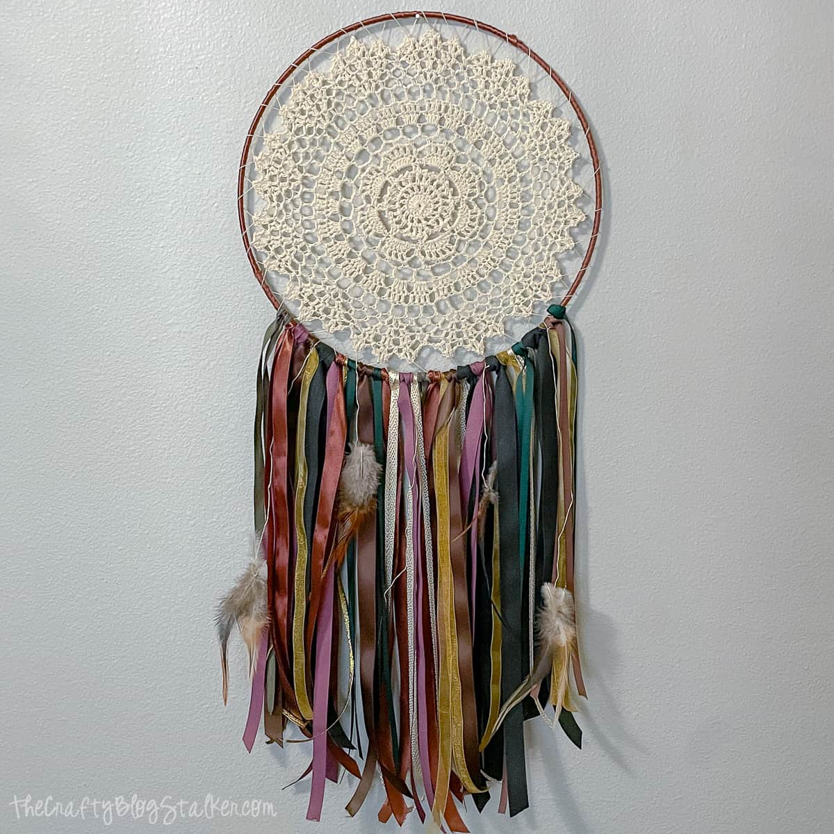 finished dreamcatcher