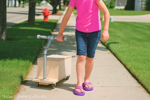 How to Build a Wood Ride-On Toy for Kids - The Crafty Blog Stalker