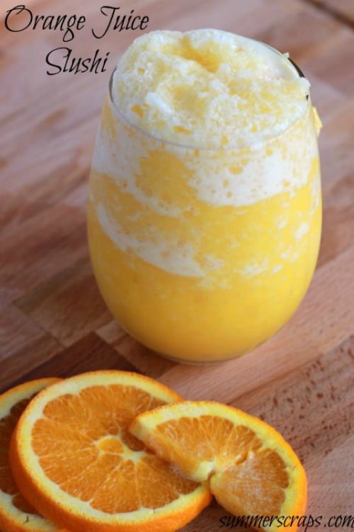 Orange Juice Slushi