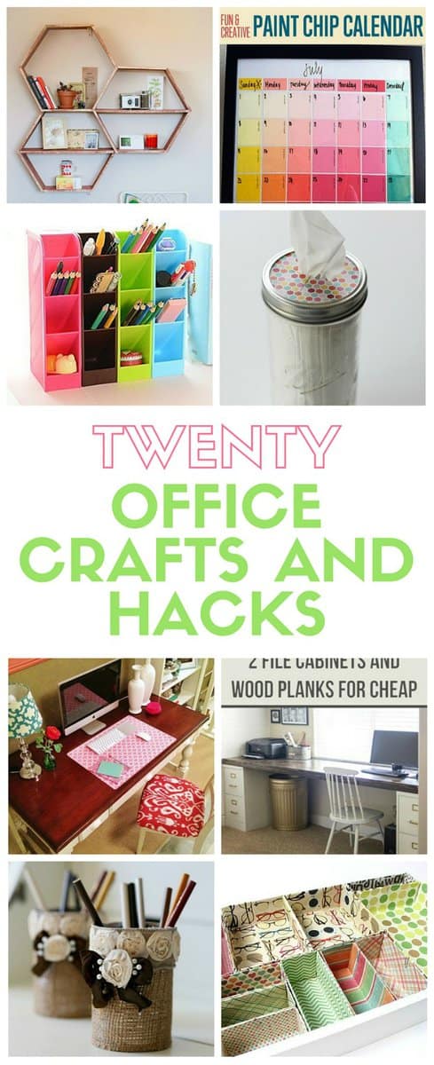 20 Office Crafts and Hacks - The Crafty Blog Stalker