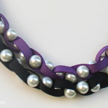 braided ribbon necklace ribbon 14