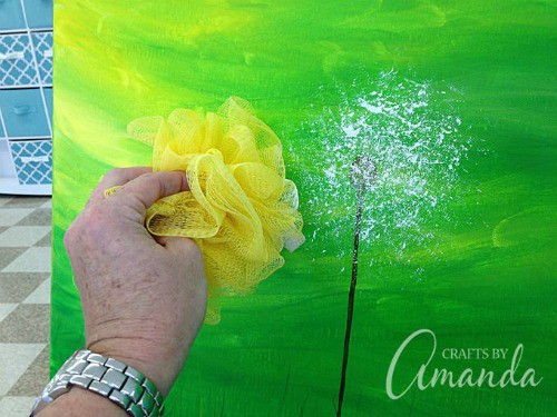 water paint wall art