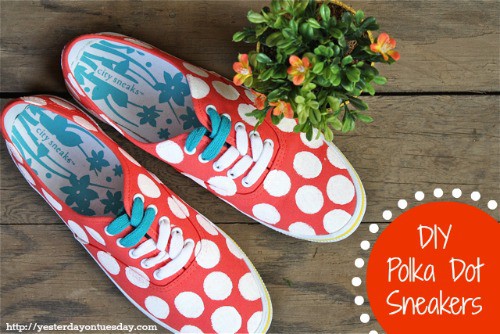Polka Dot Sneakers