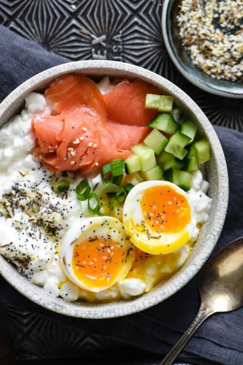 Cottage Cheese Breakfast Bowl from Foxes Love Lemons