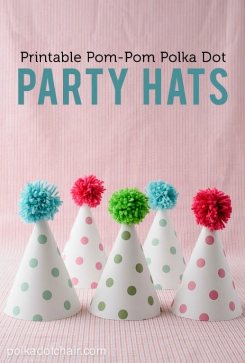 Polka Dot Party Hats