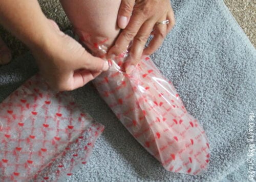 Does Baby Foot Really Work? A tutorial and review featured by top US craft blog, The Crafty Blog Stalker.
