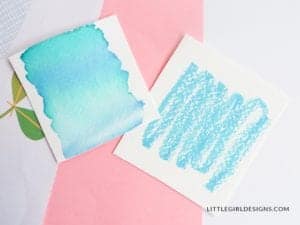 How to Make a Sewn Watercolor Card - The Crafty Blog Stalker