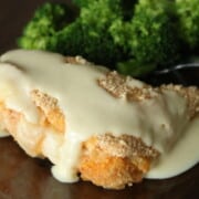 Commit to homemade meals with delicious and easy Chicken Cordon Bleu Recipe with Creamy Dijon Sauce. An easy DIY recipe tutorial idea.