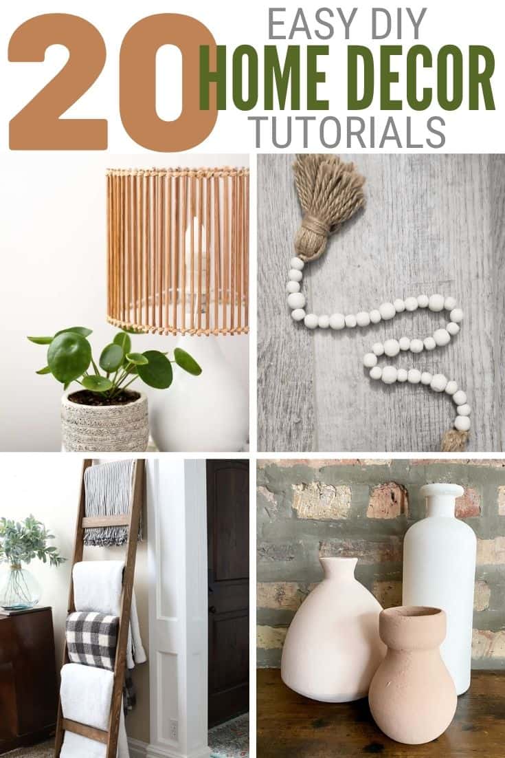 title image for 20 Easy DIY Home Decor Projects You Can't Live Without