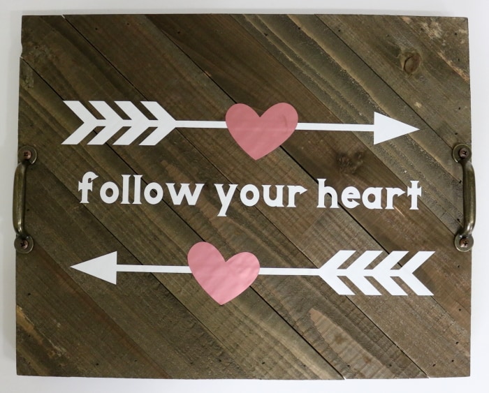 Follow Your Heart Tray