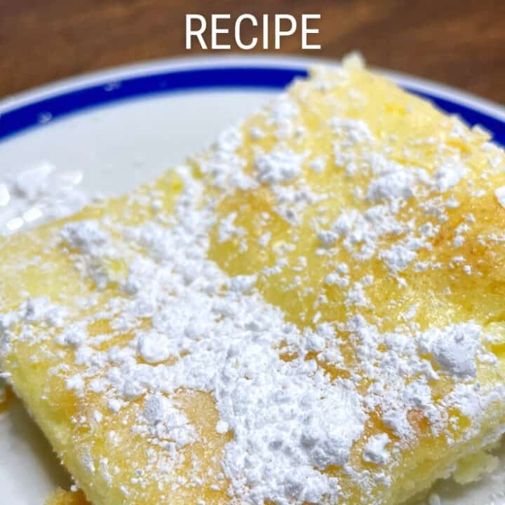 How to Make Really Easy Lemon Bars with a Cake Mix