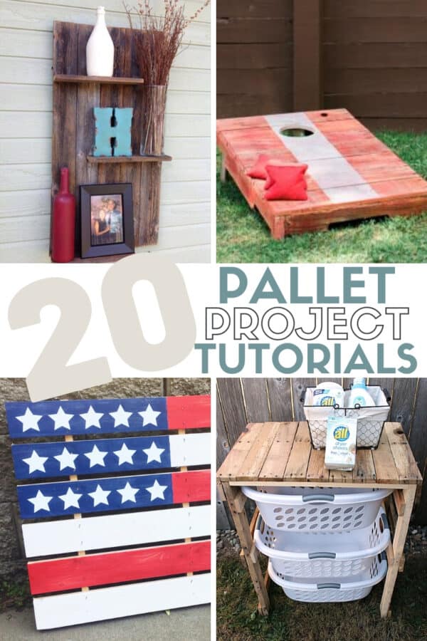 20 DIY Pallet Project with Instructions | The Crafty Blog Stalker