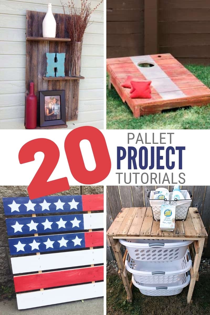 title image for 20 DIY Pallet Projects with Instructions