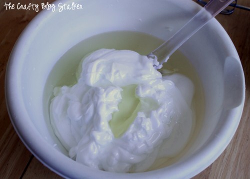 combining ingredients in a bowl