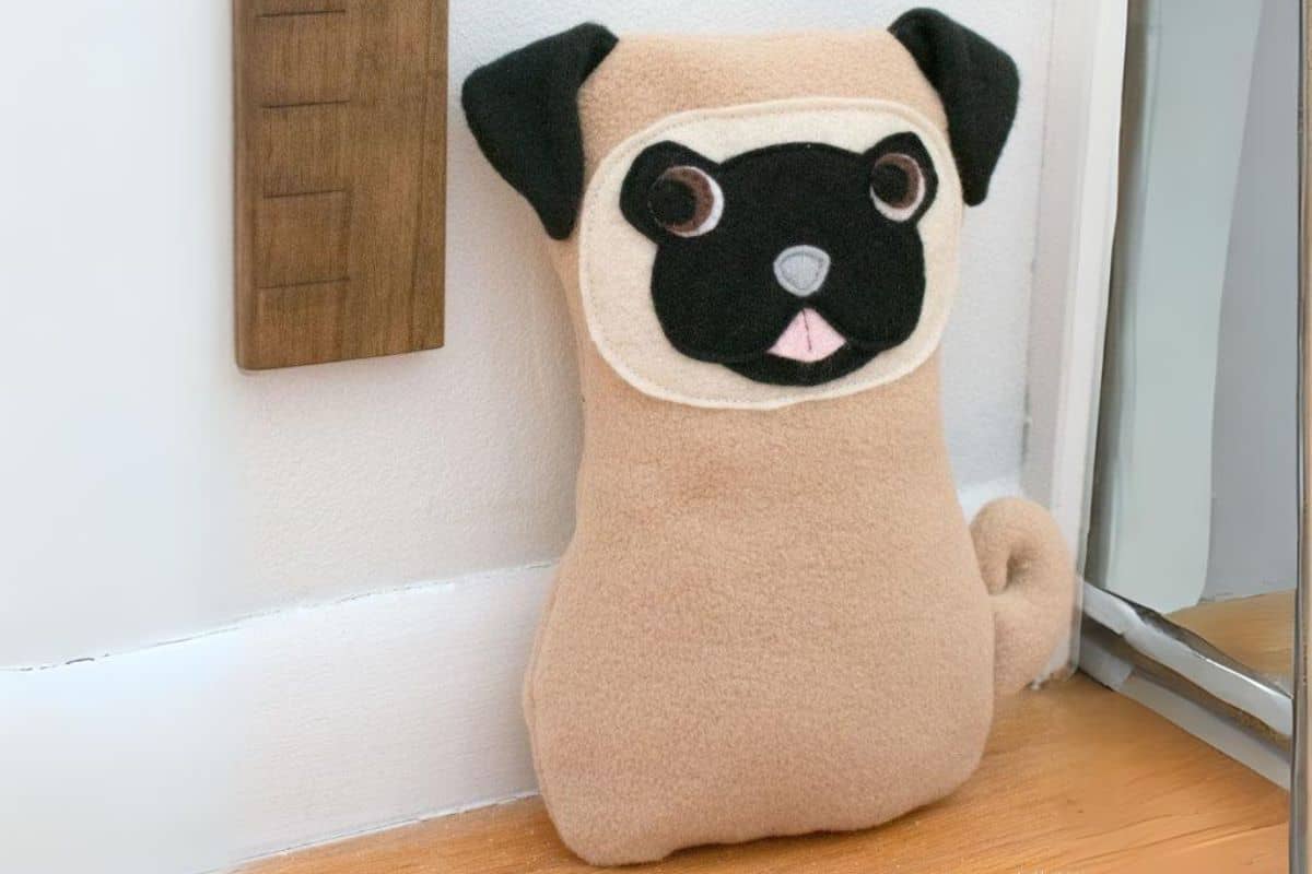 Pug Dog Stuffed Animal.