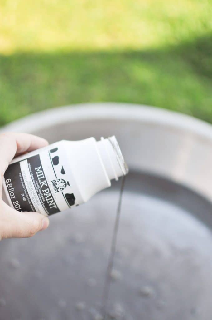 Enhance your next home decor project by learning how to dye fabric with milk paint and provide a timeless look for any project big or small!