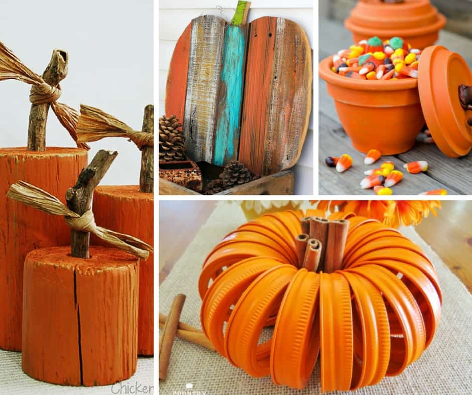 20 Pumpkin Craft Tutorials - The Crafty Blog Stalker